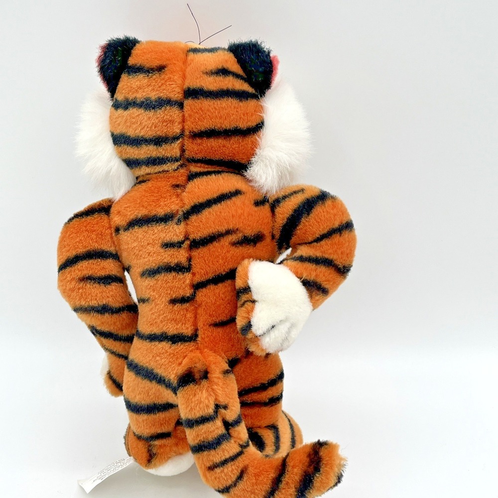 Vintage Esso Tiger Plush Stuffed Animal 10" Advertising Promo Gas Station Mascot - Picture 5 of 11